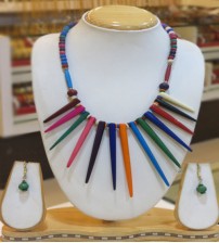 Tribal Wooden Necklace
